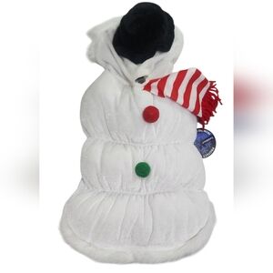 Snowman Dog Jacket Sm